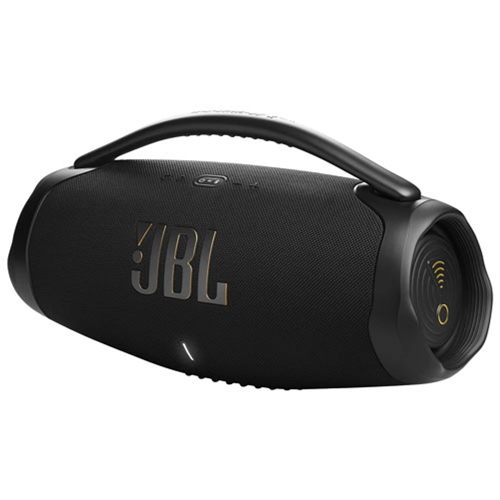 JBL Boombox 3 Wi-Fi Bluetooth Waterproof Wireless Speaker - Black