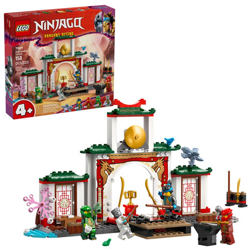 LEGO Ninjago : Le temple de Spinjitzu des ninjas - 158 pièces (71831)