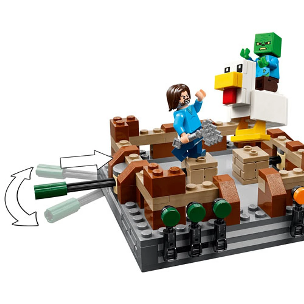 LEGO Minecraft: Woodland Mansion Fighting Ring - 491 Pieces (21272)
