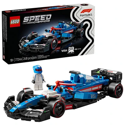 LEGO Speed Champions : Voiture de course Visa Cash App RB VCARB 01 F1 - 248 pièces (77246)