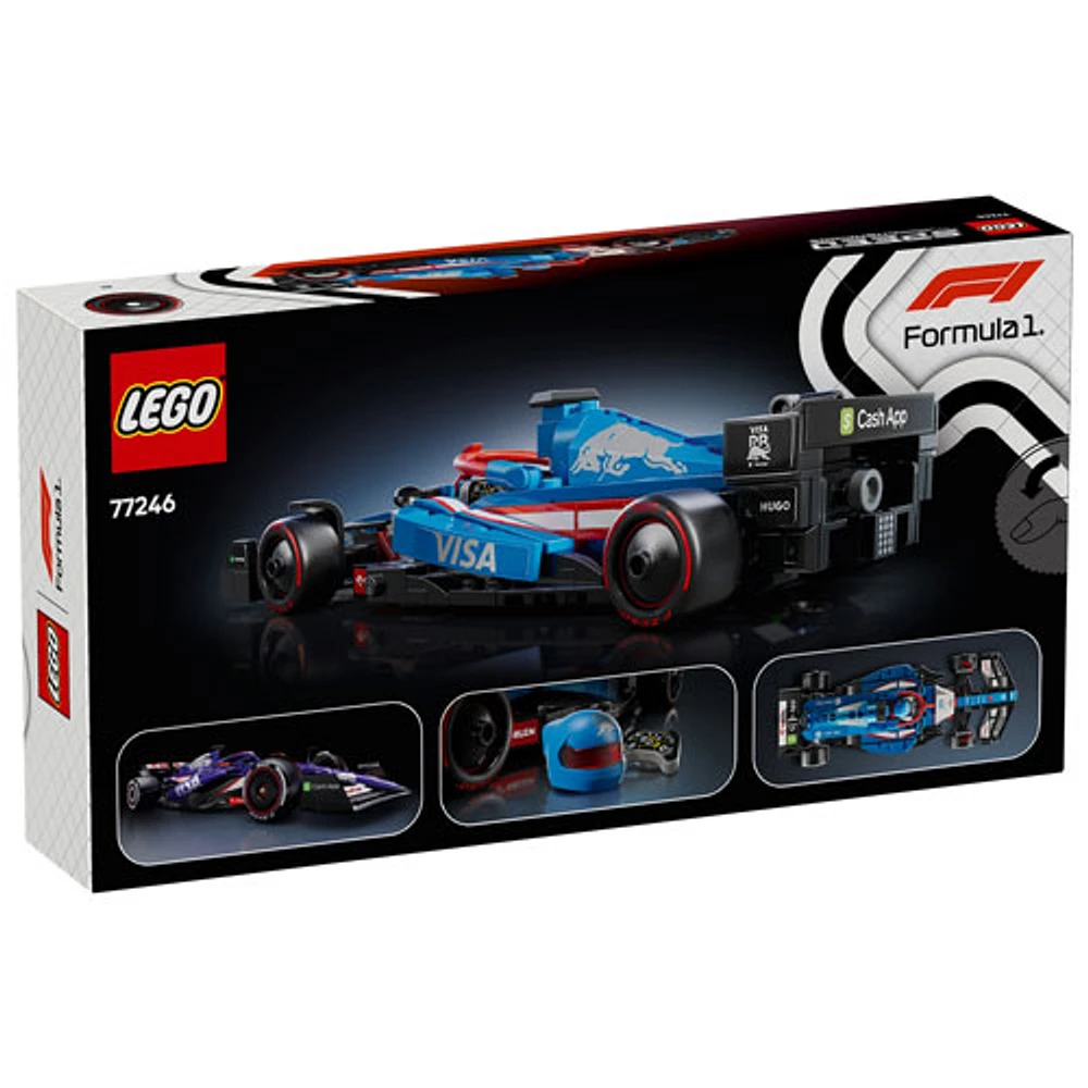 LEGO Speed Champions : Voiture de course Visa Cash App RB VCARB 01 F1 - 248 pièces (77246)