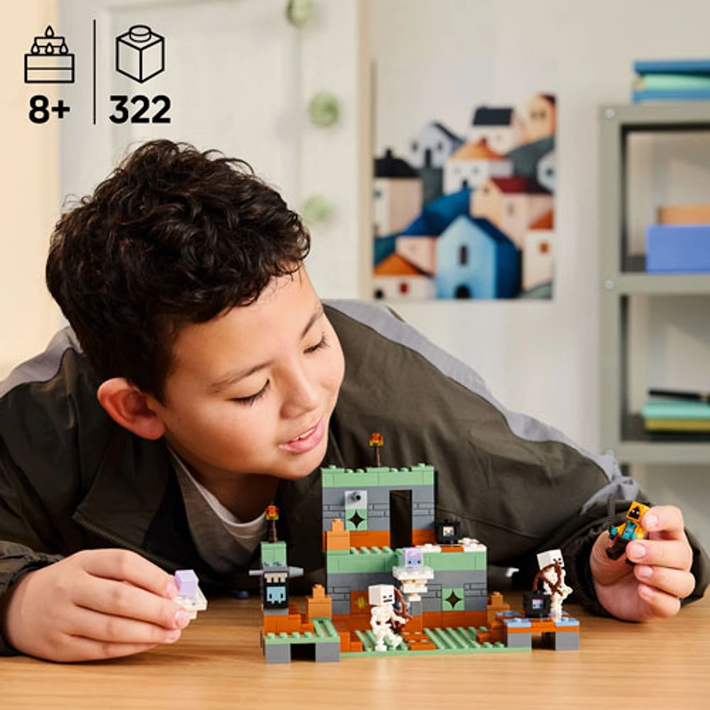 LEGO Minecraft : La chambre des épreuves - 322 pièces (21271)