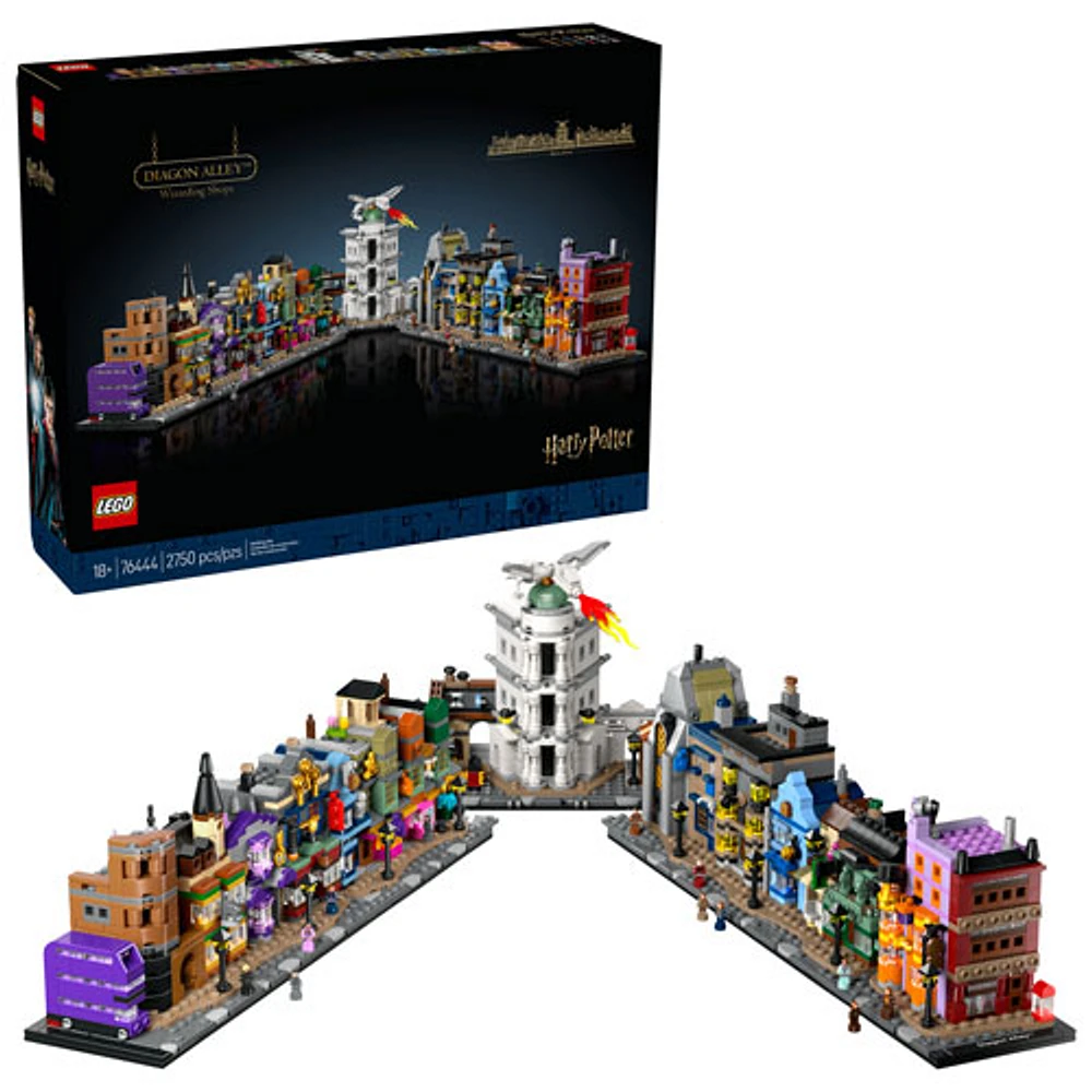 LEGO Harry Potter: Les boutiques magiques du Chemin de Traverse - 2750 pièces (76444)