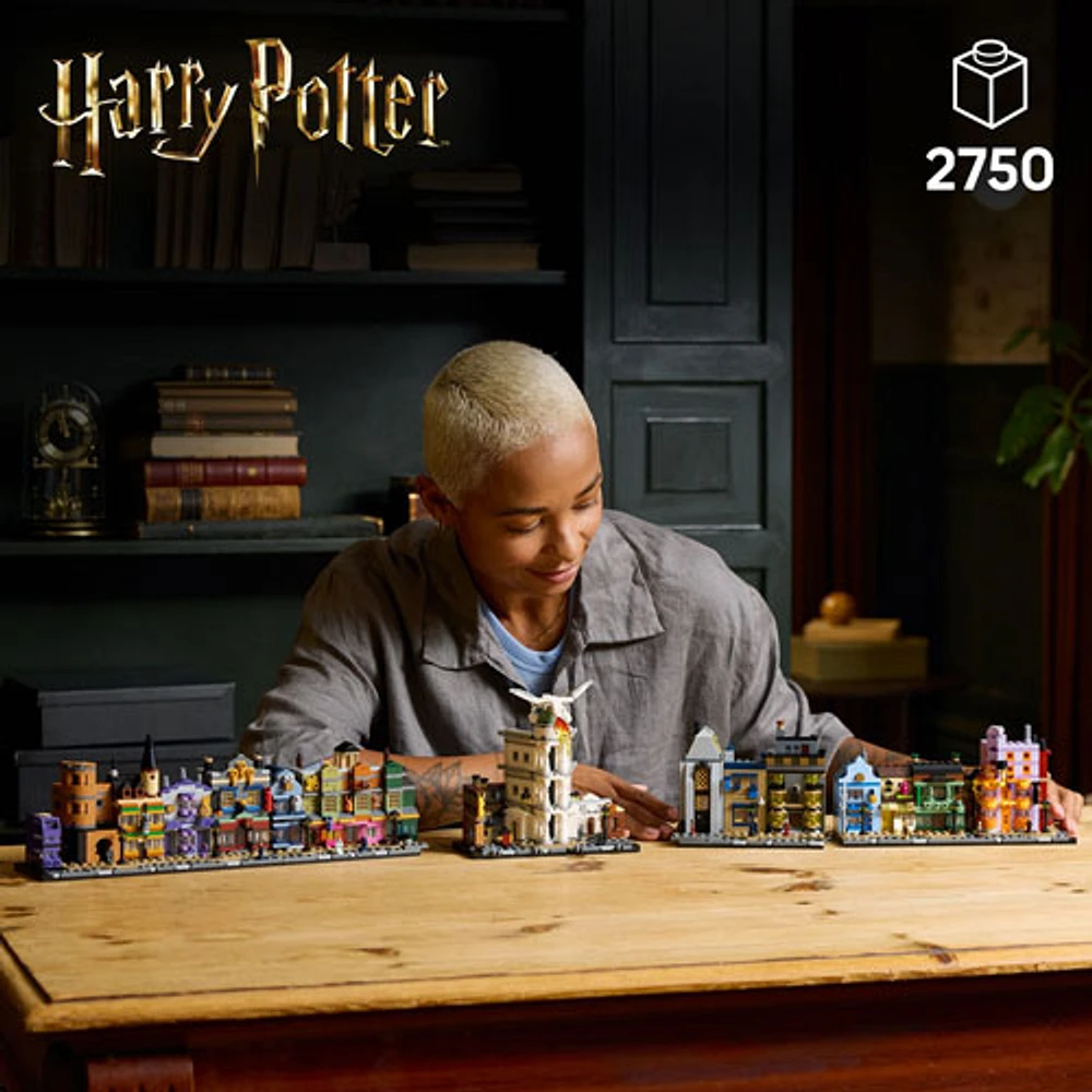 LEGO Harry Potter: Diagon Alley Wizarding Shops - 2750 Pieces (76444)