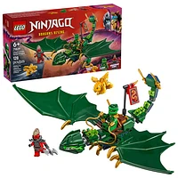 LEGO Ninjago : Le dragon vert de la forêt de Lloyd - 128 pièces (71829)