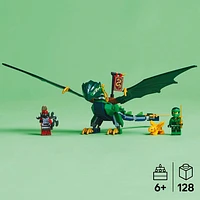 LEGO Ninjago : Le dragon vert de la forêt de Lloyd - 128 pièces (71829)