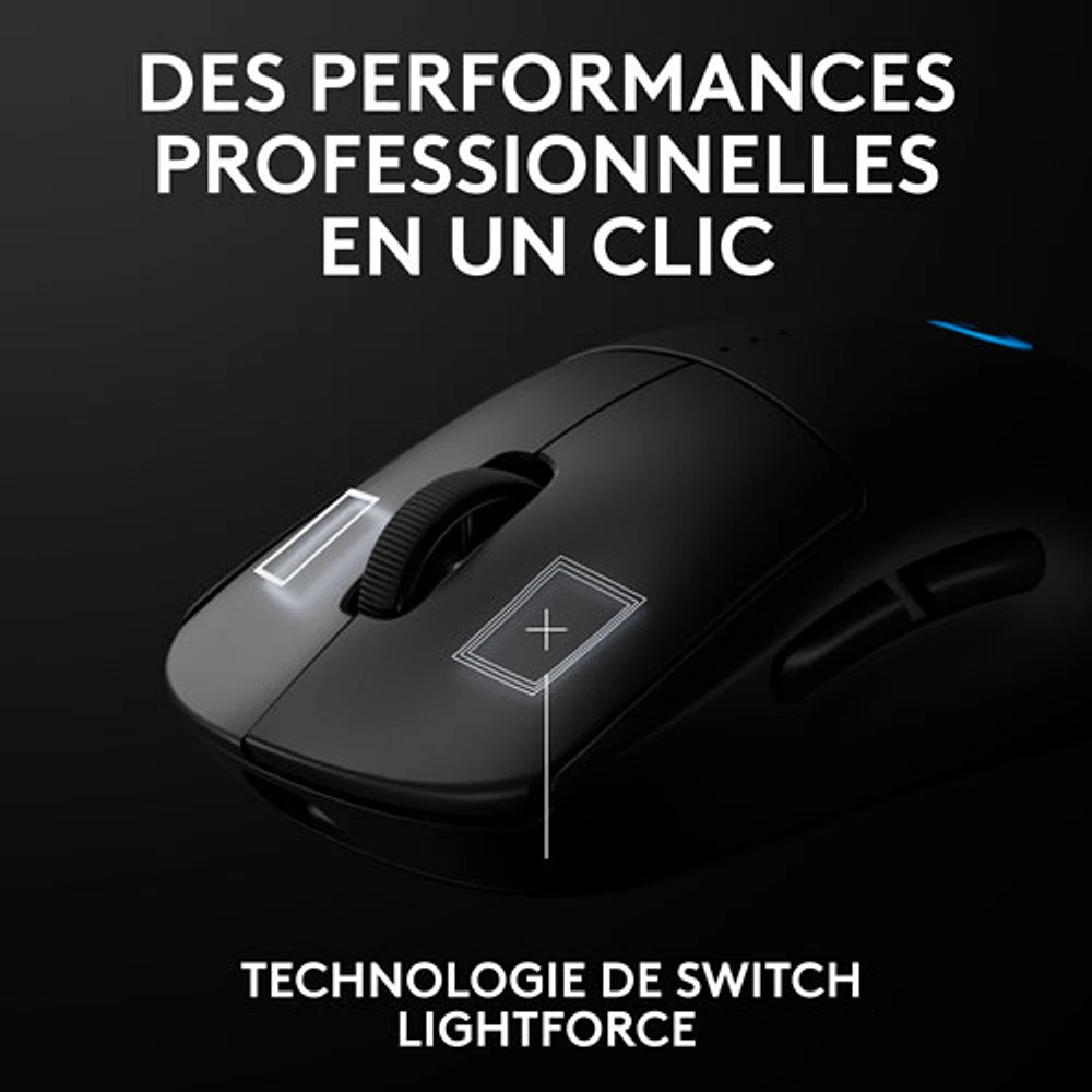 Logitech G PRO 2 LIGHTSPEED 32000 DPI Wireless Optical Gaming Mouse