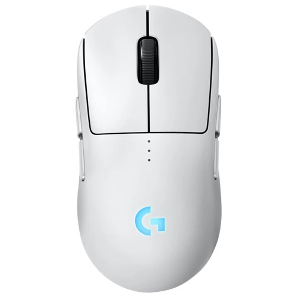 Souris de jeu optique sans fil de 44000 ppp PRO 2 LIGHTSPEED de Logitech G - Blanc