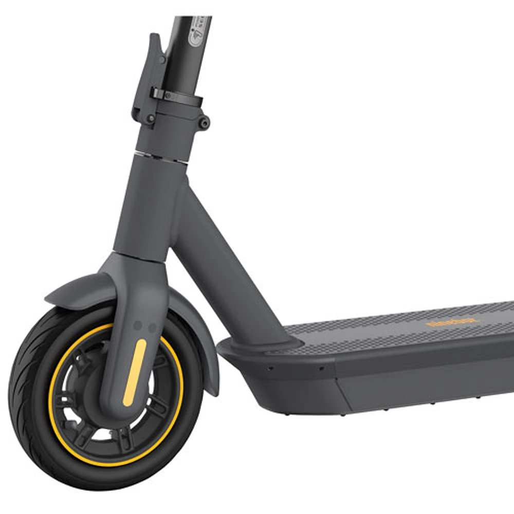 Refurbished (Fair) -Segway Ninebot G30 MAX Adult Electric Scooter (350W Motor/65km Range/30km/h Top Speed) -Dark Grey