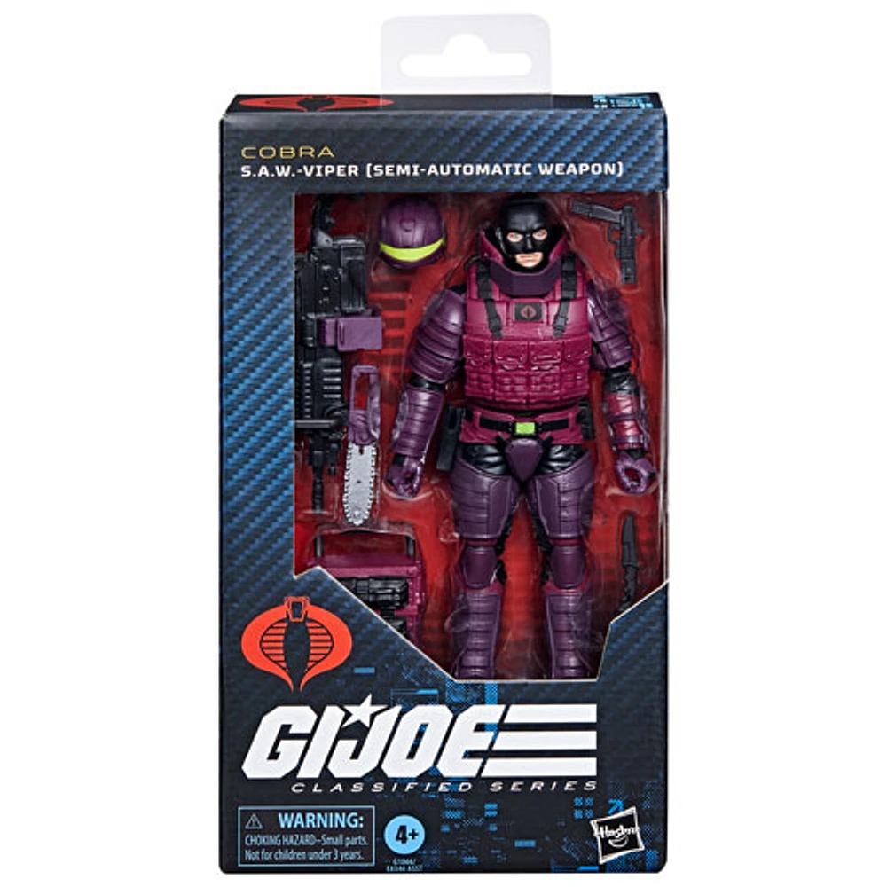 Hasbro G.I. Joe Classified Series - COBRA S.A.W.-Viper Action Figure