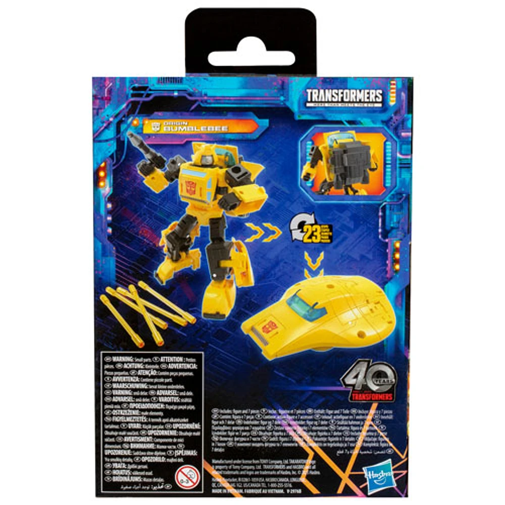 Hasbro Transformers Generations Legacy United - Origin Bumblebee Deluxe Class Action Figure