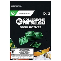 College Football 25 - 5850 Points (Xbox Series X|S) - Digital Download