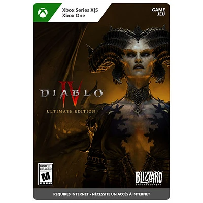 Diablo IV édition Ultimate (Xbox Series X|S/Xbox One) - Téléchargement numérique