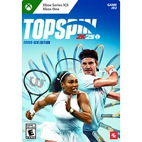 TopSpin 2K25 édition Cross-Gen (Xbox Series X|S/Xbox One) - Téléchargement numérique