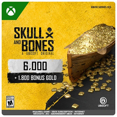 Skull and Bones - 7800 Gold (Xbox Series X|S) - Digital Download