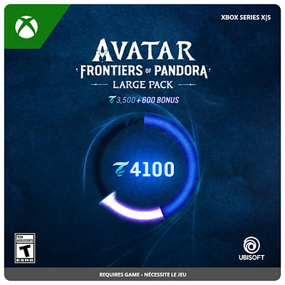 Avatar: Frontiers of Pandora - Grand pack - 4100 jetons (Xbox Series X|S) - Téléchargement numérique