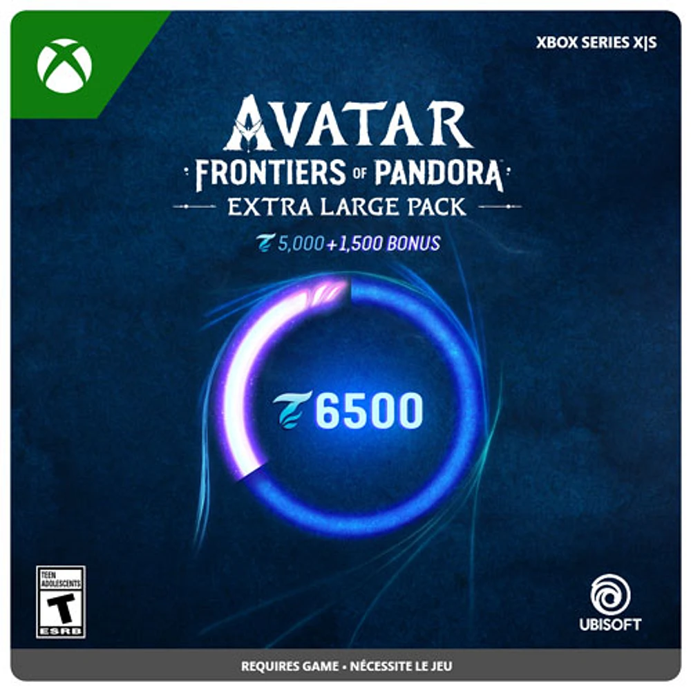 Avatar: Frontiers of Pandora - Très grand pack - 6500 jetons (Xbox Series X|S) - Téléchargement numérique