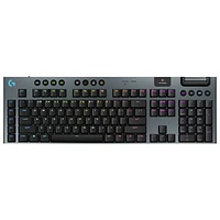 Clavier de jeu pleine grandeur sans fil rétroéclairé à commutateurs mécaniques linéaires GL G915 X LIGHTSPEED de Logitech - Noir