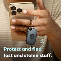 Tile Pro (2024) Bluetooth Item Tracker - 2 Pack - Black/White