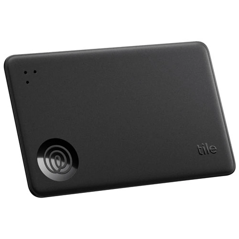 Tile Slim (2024) Bluetooth Item Tracker - Black