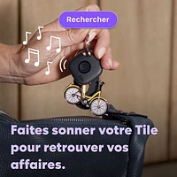 Dispositif de repérage d'article Bluetooth Tile Mate (2024) - Ensemble de 4 - Noir