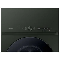 Samsung 5.3 Cu. Ft. Electric Washer & 7.6 Cu. Ft. Dryer Laundry Hub (WH46DBH550EFAC) - Satin Green