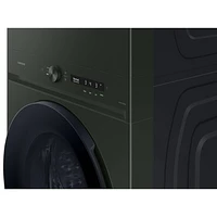 Samsung 5.3 Cu. Ft. Electric Washer & 7.6 Cu. Ft. Dryer Laundry Hub (WH46DBH550EFAC) - Satin Green