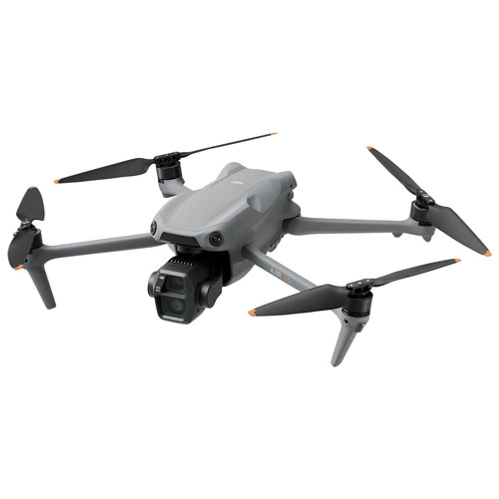 Drone quadricoptère Air 3S avec caméra et manette de DJI (DJI RC-N3) - Gris