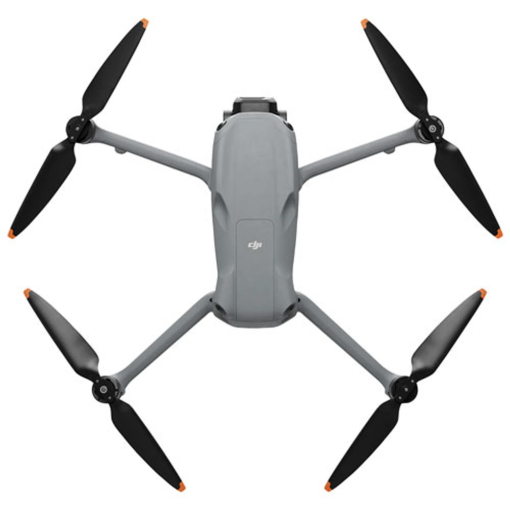 Drone quadricoptère Air 3S avec caméra et manette de DJI (DJI RC-N3) - Gris