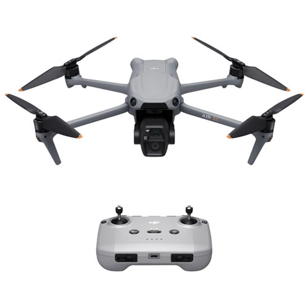 DJI Air 3S Quadcopter Drone Fly More Combo with Camera & Remote Controller (DJI RC-N3)