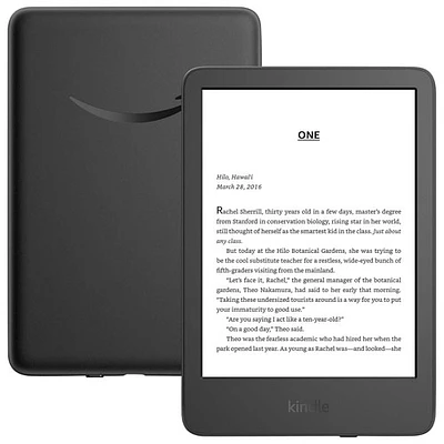 Liseuse numérique à écran tactile 6 po 16 Go Kindle d'Amazon (RS23CV) - Noir