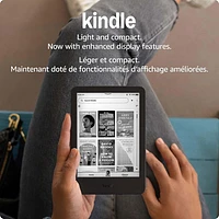 Liseuse numérique à écran tactile 6 po 16 Go Kindle d'Amazon (RS23CV) - Noir