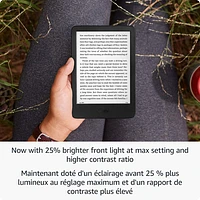 Liseuse numérique à écran tactile 6 po 16 Go Kindle d'Amazon (RS23CV) - Noir