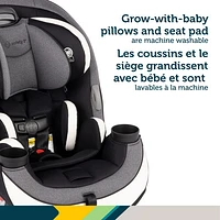 Siège d'auto 3-en-1 convertible Grow and Go de Safety 1st - Noir, gris et blanc Gainsboro