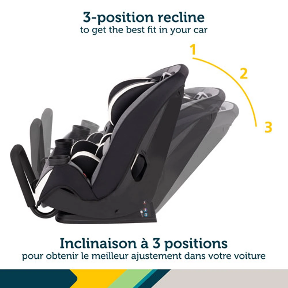 Siège d'auto 3-en-1 convertible Grow and Go de Safety 1st - Noir, gris et blanc Gainsboro