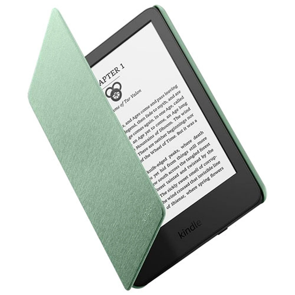 Étui en tissu pour Kindle (2022/2024) d'Amazon - Vert