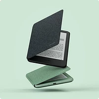 Étui en tissu pour Kindle (2022/2024) d'Amazon - Vert