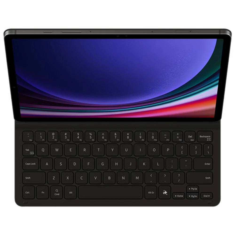 Étui-clavier mince de Samsung pour Galaxy Tab S10/S9/S9FE - Noir