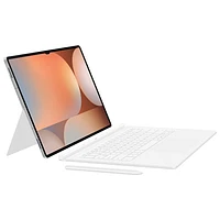 Étui-clavier de Samsung pour Galaxy Tab S10 Ultra/S9 Ultra - Blanc