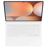 Étui-clavier de Samsung pour Galaxy Tab S10 Ultra/S9 Ultra - Blanc