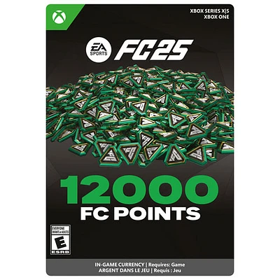 EA Sports FC 25 12000 FC Points (Xbox Series X|S/Xbox One) - Digital Download