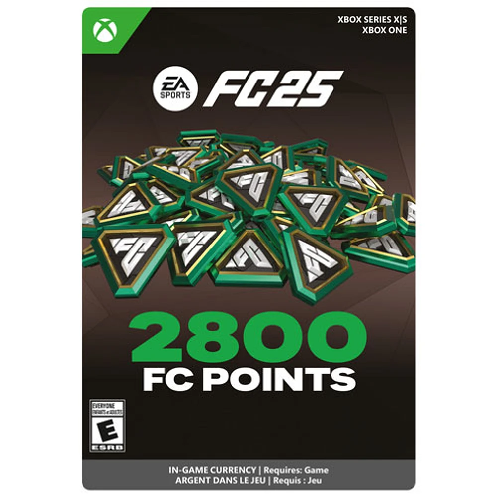 EA Sports FC 25 2800 FC Points (Xbox Series X|S/ Xbox One) - Digital Download