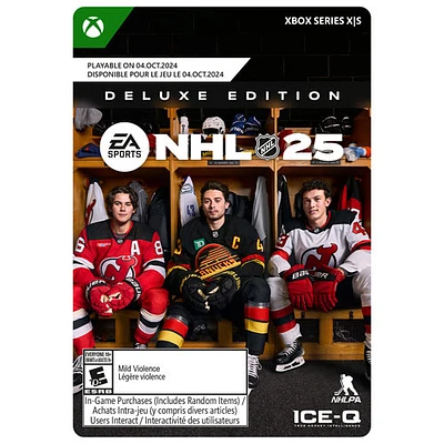 EA Sports NHL 25 Deluxe Edition (Xbox Series X|S) - Digital Download