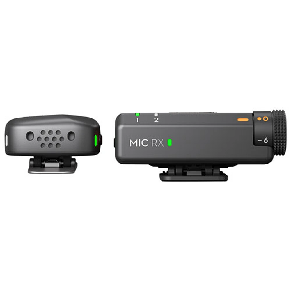 DJI Mic Mini Wireless Microphone (1 TX + 1 RX) - Black