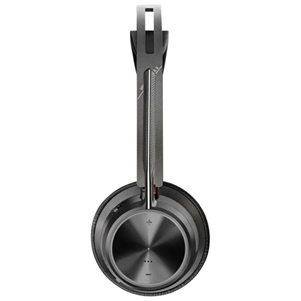 Casque d'écoute Bluetooth à suppression du bruit Poly Voyager Focus 2 de HP - Noir
