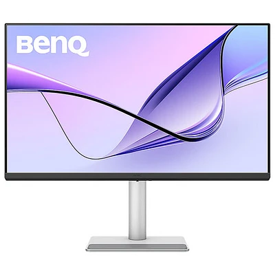 Moniteur ACL IPS Ultra HD 4K 60 Hz de 31,5 po avec temps de réponse de 5 ms gris à gris de BenQ pour MacBook (MA320U) - Argenté