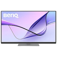 Moniteur ACL IPS Ultra HD 4K 60 Hz de 31,5 po avec temps de réponse de 5 ms gris à gris de BenQ pour MacBook (MA320U) - Argenté