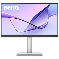 Moniteur ACL IPS Ultra HD 4K 60 Hz de 27 po avec temps de réponse de 5 ms gris à gris de BenQ pour MacBook (MA270U) - Argenté