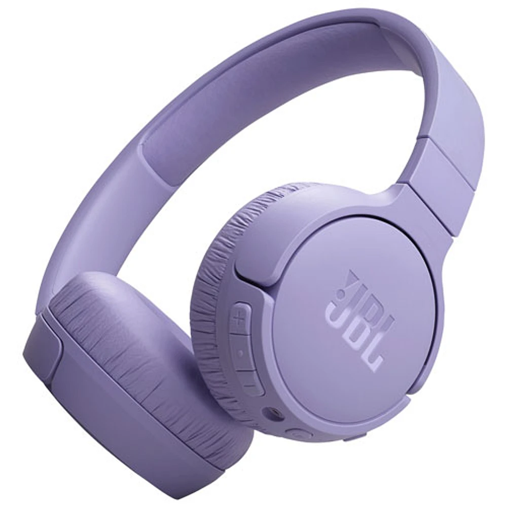 JBL Tune 670NC On-Ear Noise Cancelling Bluetooth Headphones - Purple