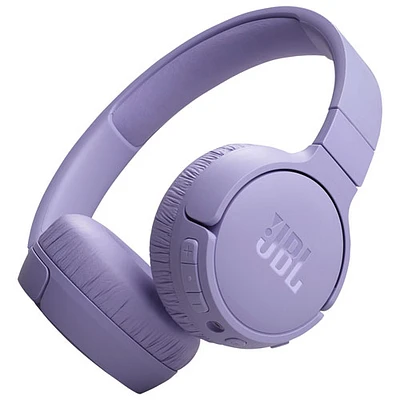 JBL Tune 670NC On-Ear Noise Cancelling Bluetooth Headphones - Purple